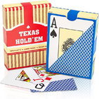 Waterproof Texas Stock Playing Card With Box Pvc Game Card Poker For Casino High Quality
