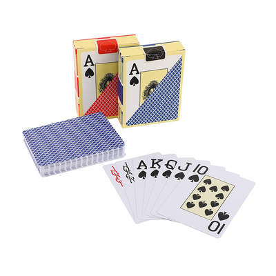 Pvc Poker Card Casual Games For Adults Playing Cards Printed Premium Waterproof Club Texas Hold 'em Playing Card